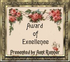 Award of Excellence presented by Aunt Runner