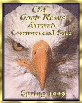 Proud to Be A Christian Site Central CSC Good News Award Winner -- Spring 1999
