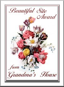 Beautiful Site Award from Grandma's House