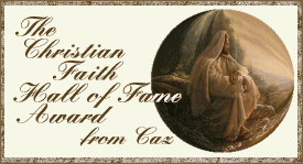 The Christian Faith Hall of Fame Award by Caz