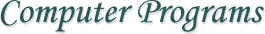 Computer Programs