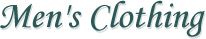 Men's Clothing