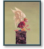 James Christensen art print: Icarus Bound