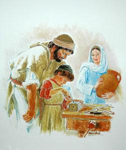 Holy Family by Frances Hook