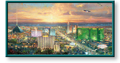 Viva Las Vegas by Thomas Kinkade