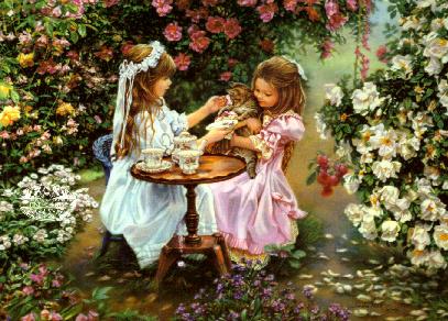 Sandra Kuck - Tea with Kitty
