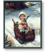 Sandra Kuck art print: A Time for Giving