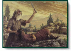 Keith Newton art print: Abraham and Isaac