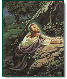 Warner Sallman - Christ in Gethsemane