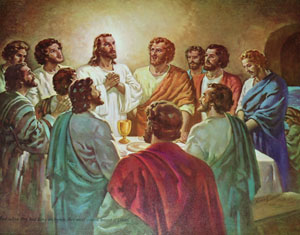 Warner Sallman - The Lord's Supper - Christ-Centered Art