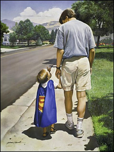 Even Superman Needs a Dad by Liz Lemon Swindle