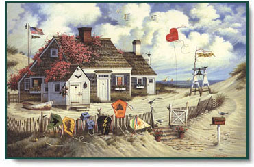 Charles Wysocki - Rootbeer Break at the Butterfields