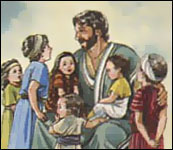 Jesus and the little children