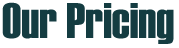 Website Pricing at David's Web Creations