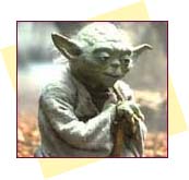 Yoda - a Star Wars character